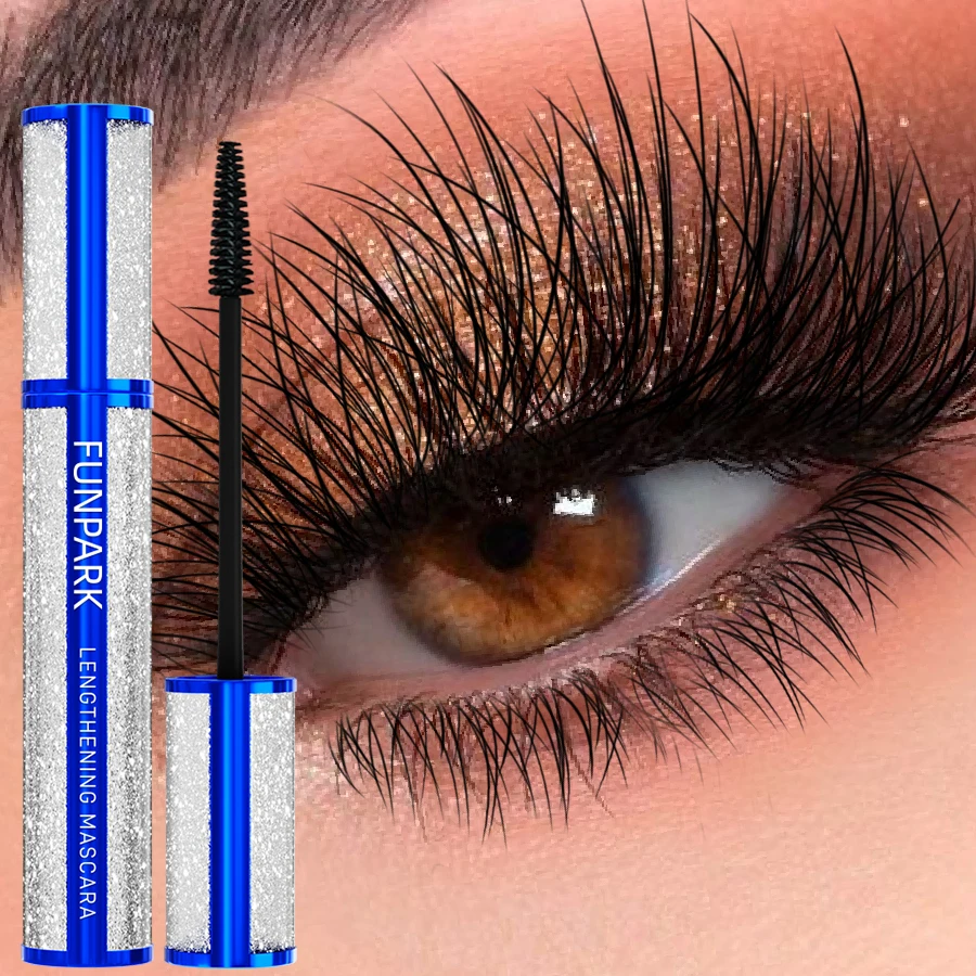 1pc Ciglia Nere Allungamento Mascara Impermeabile Ciglia Ciglia Curling Estensione Ciglia Pennello Trucco Coreano Regalo Cosmetici