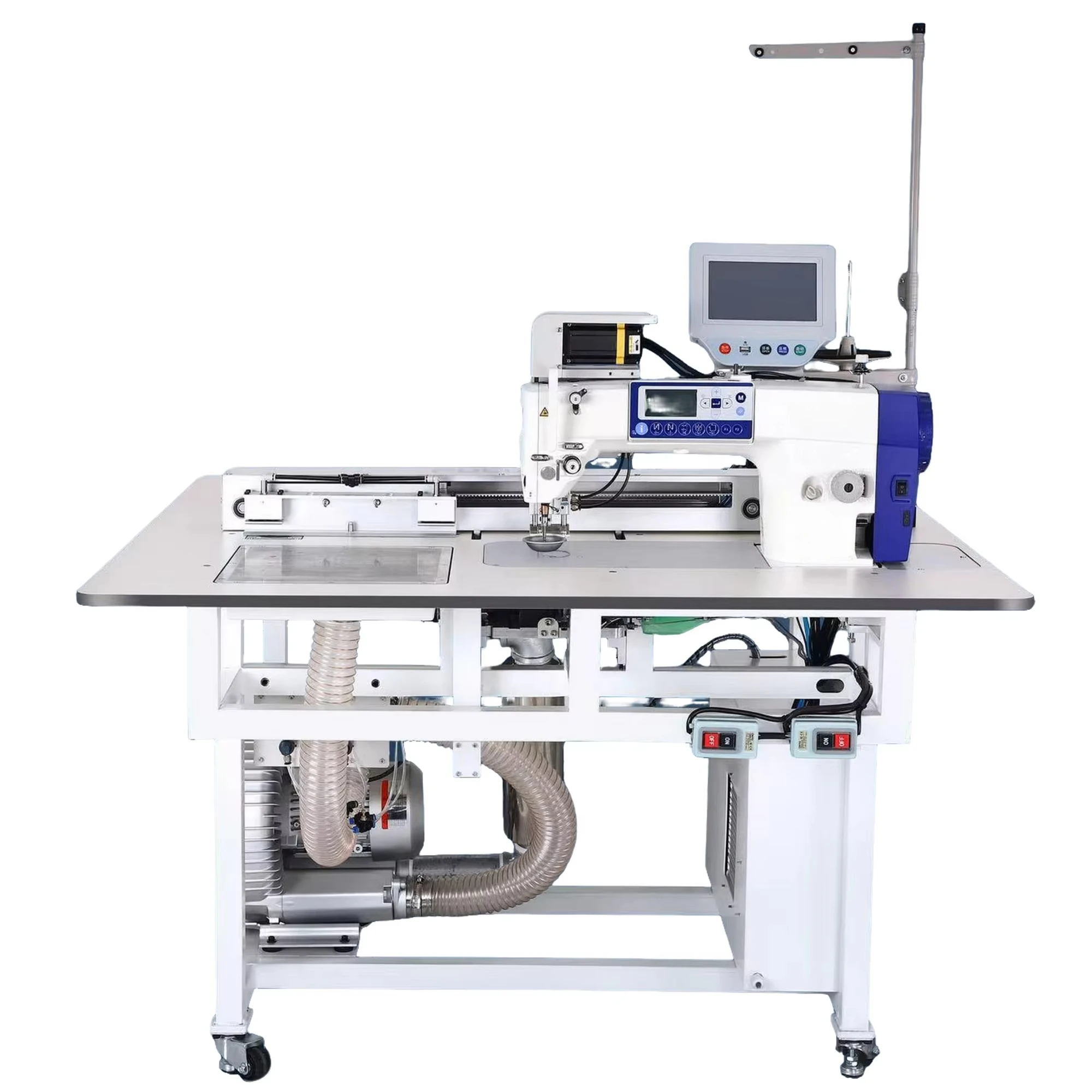 TS-MA530 Industrial Intelligent Pattern Sewing Machine With Suction Function Automatic Template Machine for Pockets