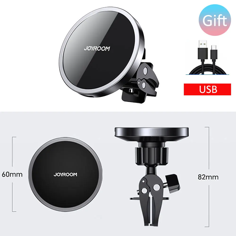 Cookiss Magnetische Telefoon Houder compatibel Audi A6 C7 en Audi A7 C7 Geschikt voor smartphones met Autohouders voor mobiele telefoons 360 Graden instelbare kijkhoek(Zwart