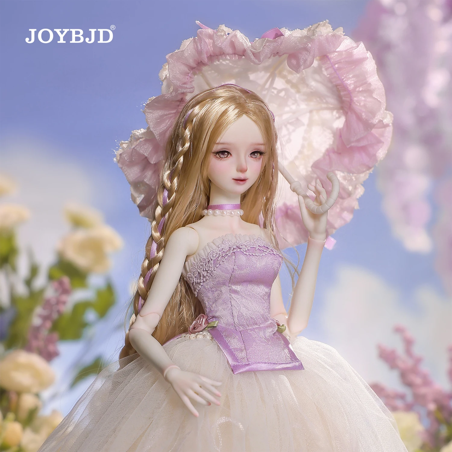 Joybjd 1/4 Tsuki Fullset B BJD Doll- Muxi Body Lavender Fields