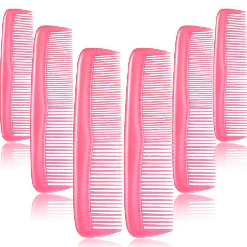 B62B-Fine Tooth Hair Combs 120 Pieces Plastic Pocket Dressing For Women And Men For Styling, Grooming, Daily Use