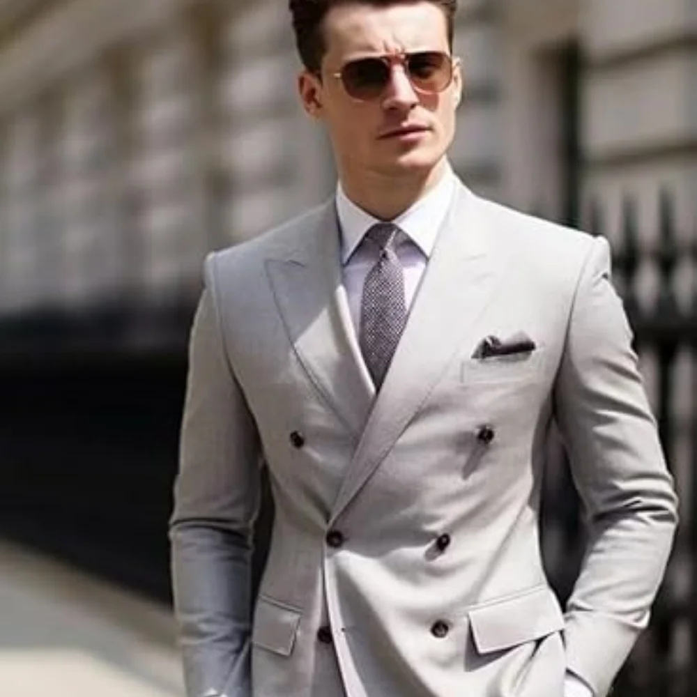 

Customized suits men's celebrations important interviews weddings groom dances men's events men's double breasted suits business