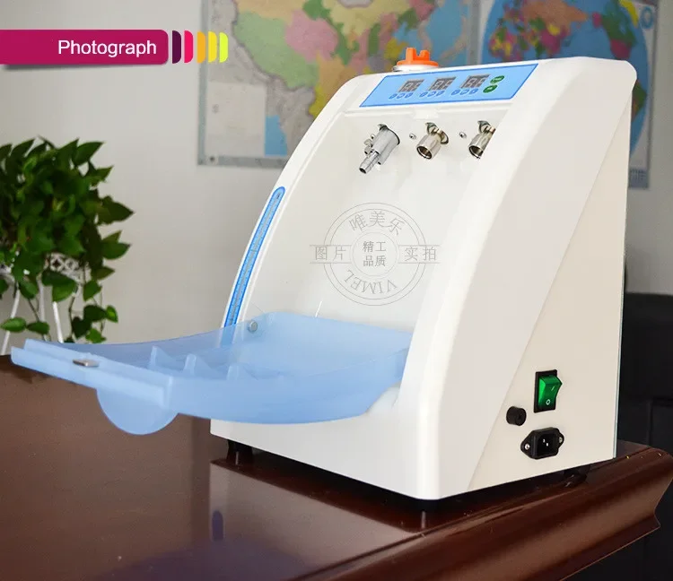 Economical den tal Handpiece Lubricator With Time Scale Display High and Low Speed Hand Piece Oiler Maintenance Oil System