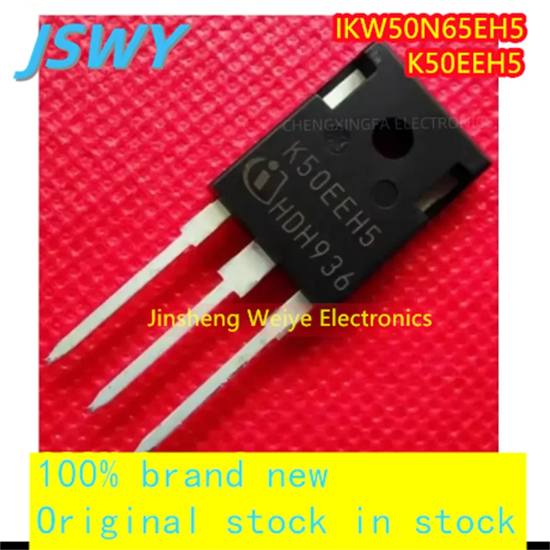 10pieces/batch IKW50N65EH5 K50EEH5 TO-247 high power IGBT tube 650V 50A 100% brand new good quality original