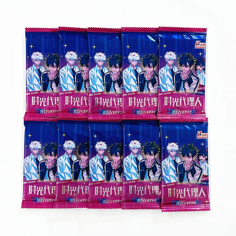 

Anime Link Click Holographic Photo Cards Set - Cheng Xiaoshi & Lu Guang Characters Collectible LOMO Cards