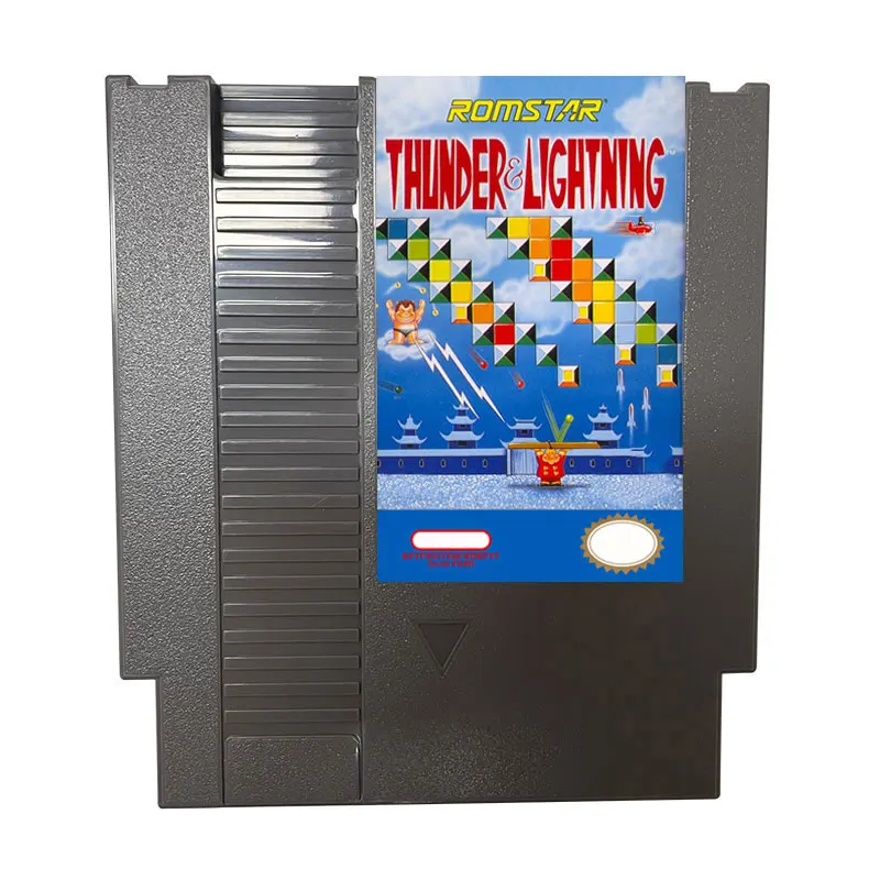 

Игровой картридж Thunder-and-lightning для 8-битной игровой консоли NES NTSC и PAL