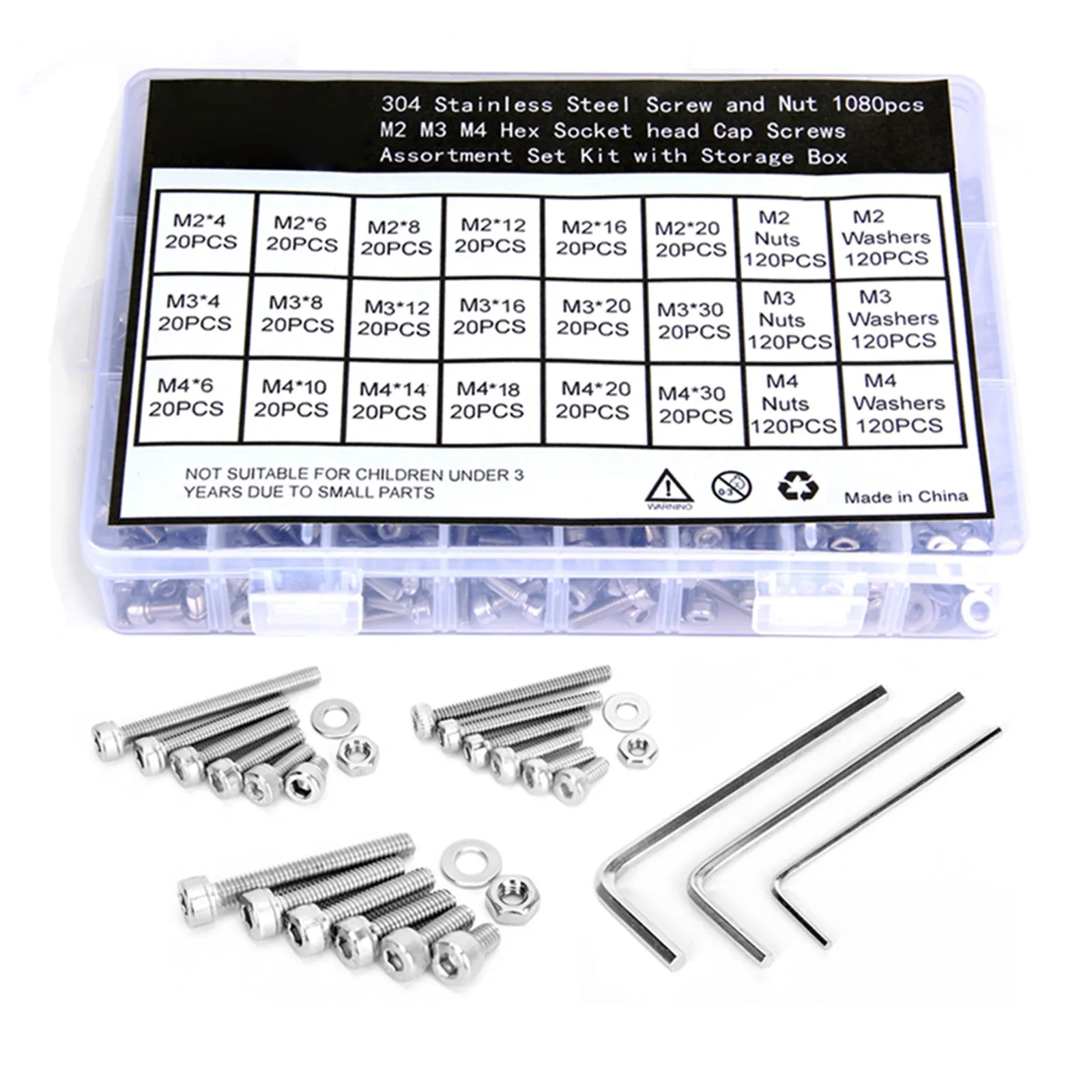 screw nut set socket head screw socket screw screw nut washer set