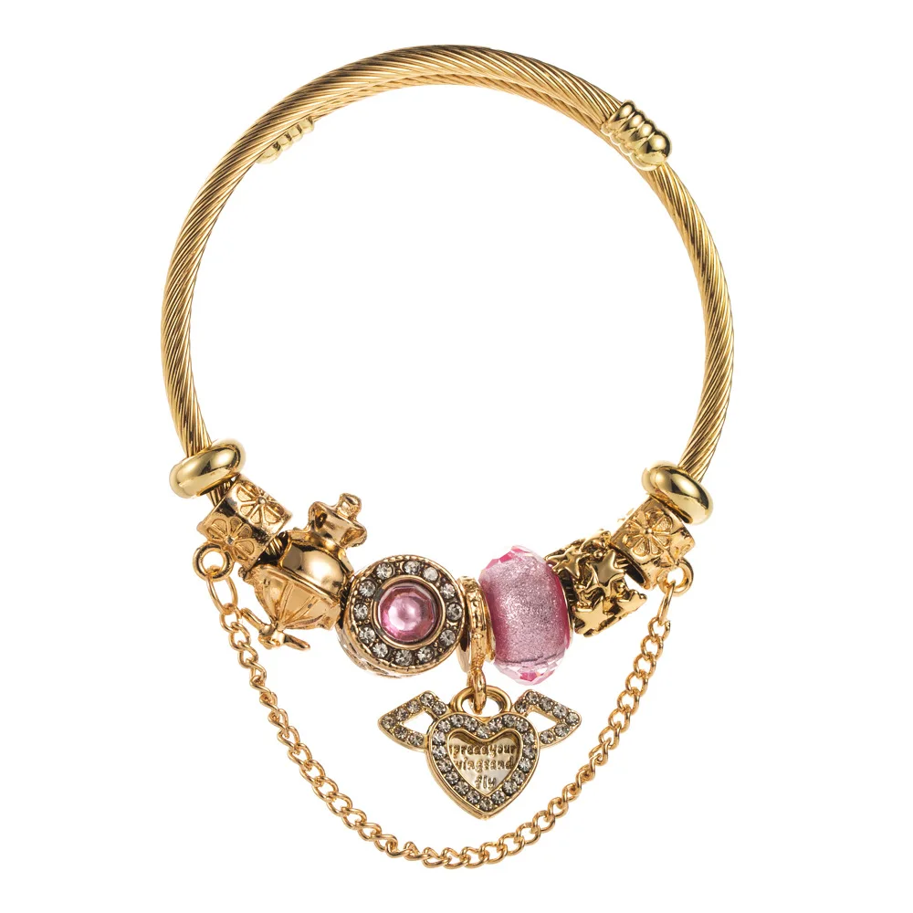 Silver Gold Wire Ba…