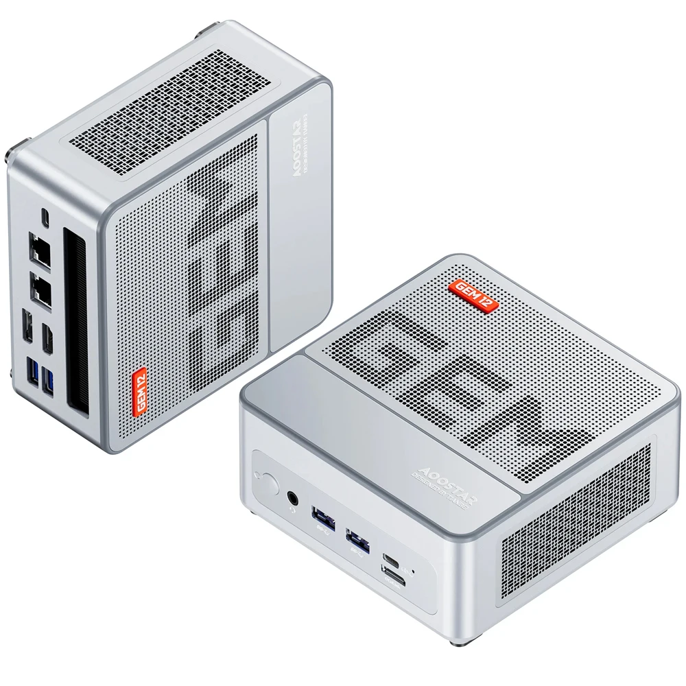 

GEM12 AMD Ryzen 7 8845HS/R7 7840HS/R9 6900HX Gamer Mini PC Windows11 DDR5 32GB 1TB PCie4.0 NVMe SSD Wifi6 BT5.2 office Computer