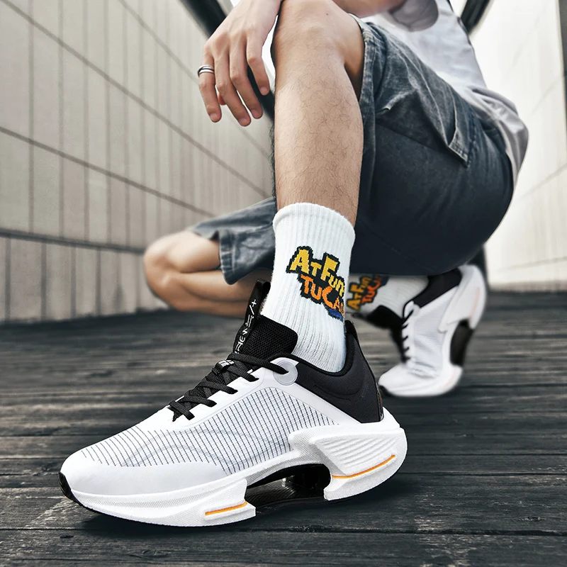 

Luxury Running Shoes Men Professional Running Footwears Male Sport Sneakers Non Slip Comfortable Gym Sneakers