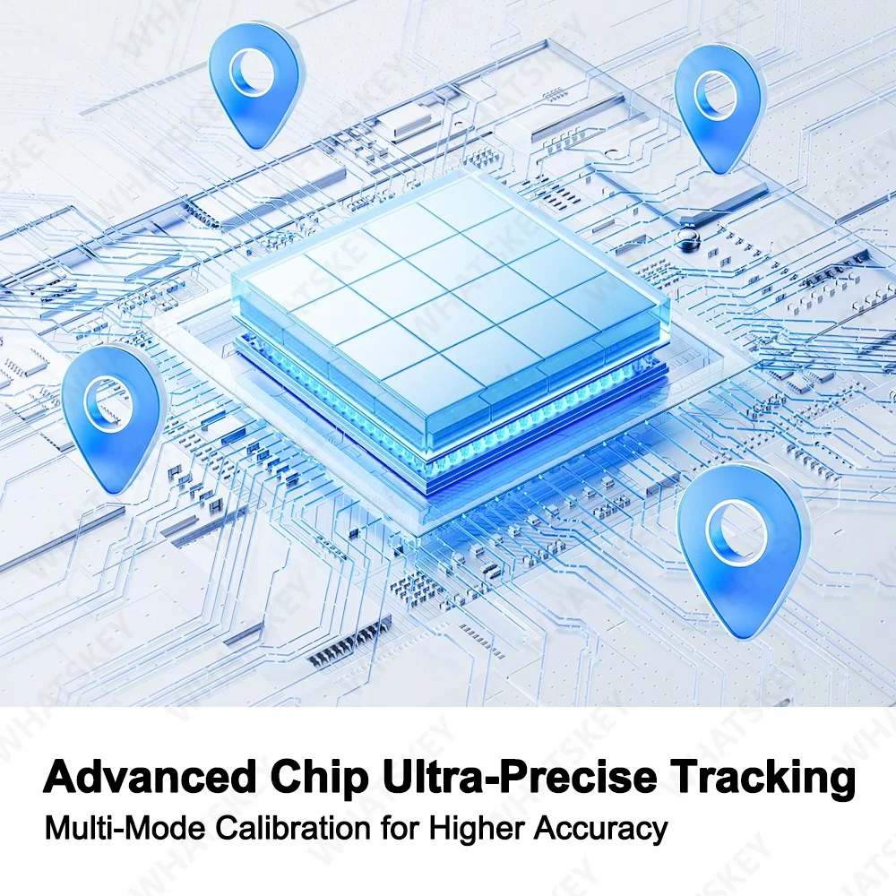 جهاز تعقب GPS بلوتوث لأجهزة Android يعمل مع Google Find My App Key Finder Pet Smart Tag لـ Xiaomi Samsung Motorola