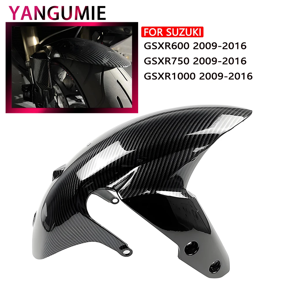 

Suitable for Suzuki GSXR1000 GSXR600 GSXR750 2009-2016 Motorcycle Front Fender Mudguard Dustproof Splash Guard Front Mud Plate