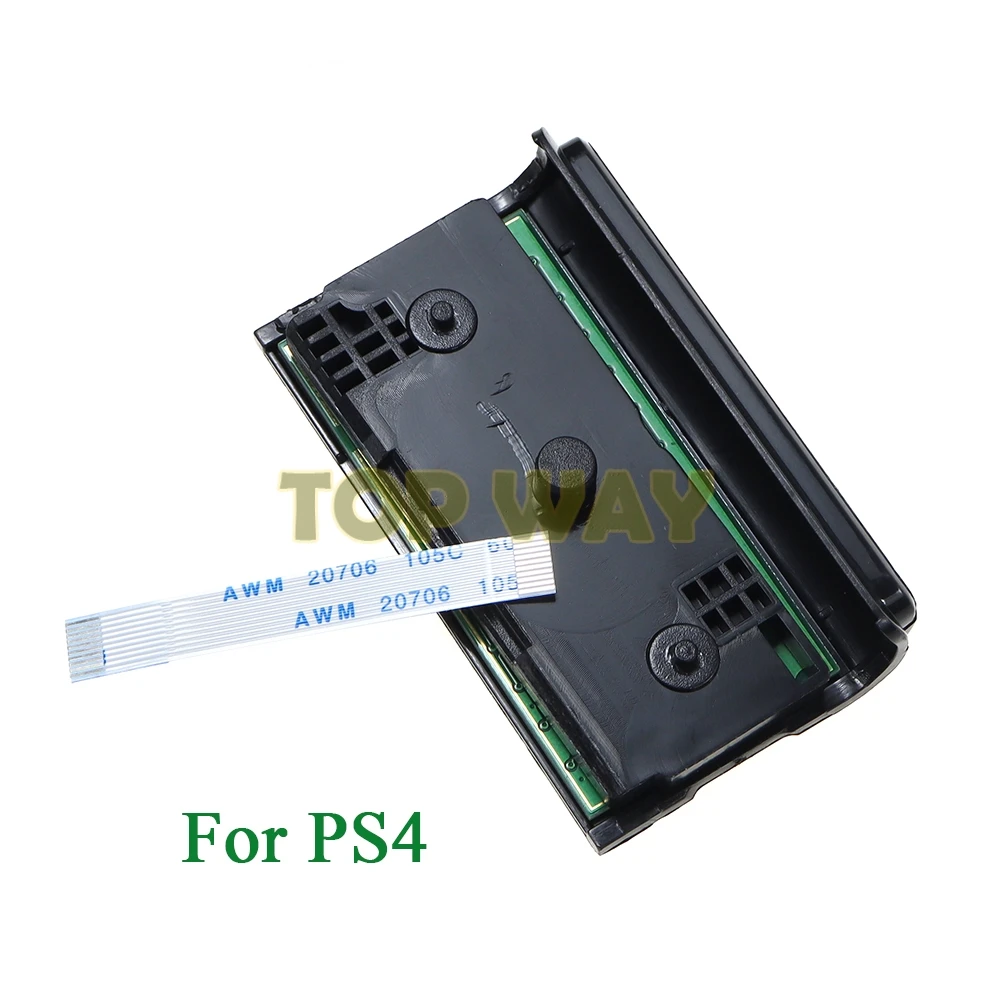 5sets JDS-030 For PS4 With Frame Big Small IC JDS 001/011 040 050 Touch Pad Board PCB With Flex Ribbon Cable 10Pin Touchpad