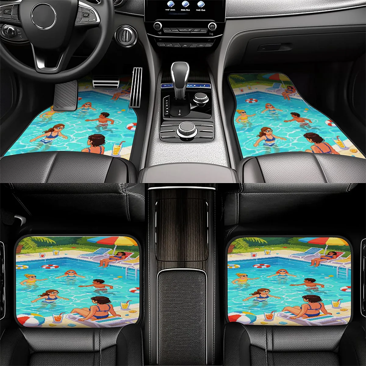 Set di 5 Tappetini per Auto +  - Car Floor Mat recensione e prezzo