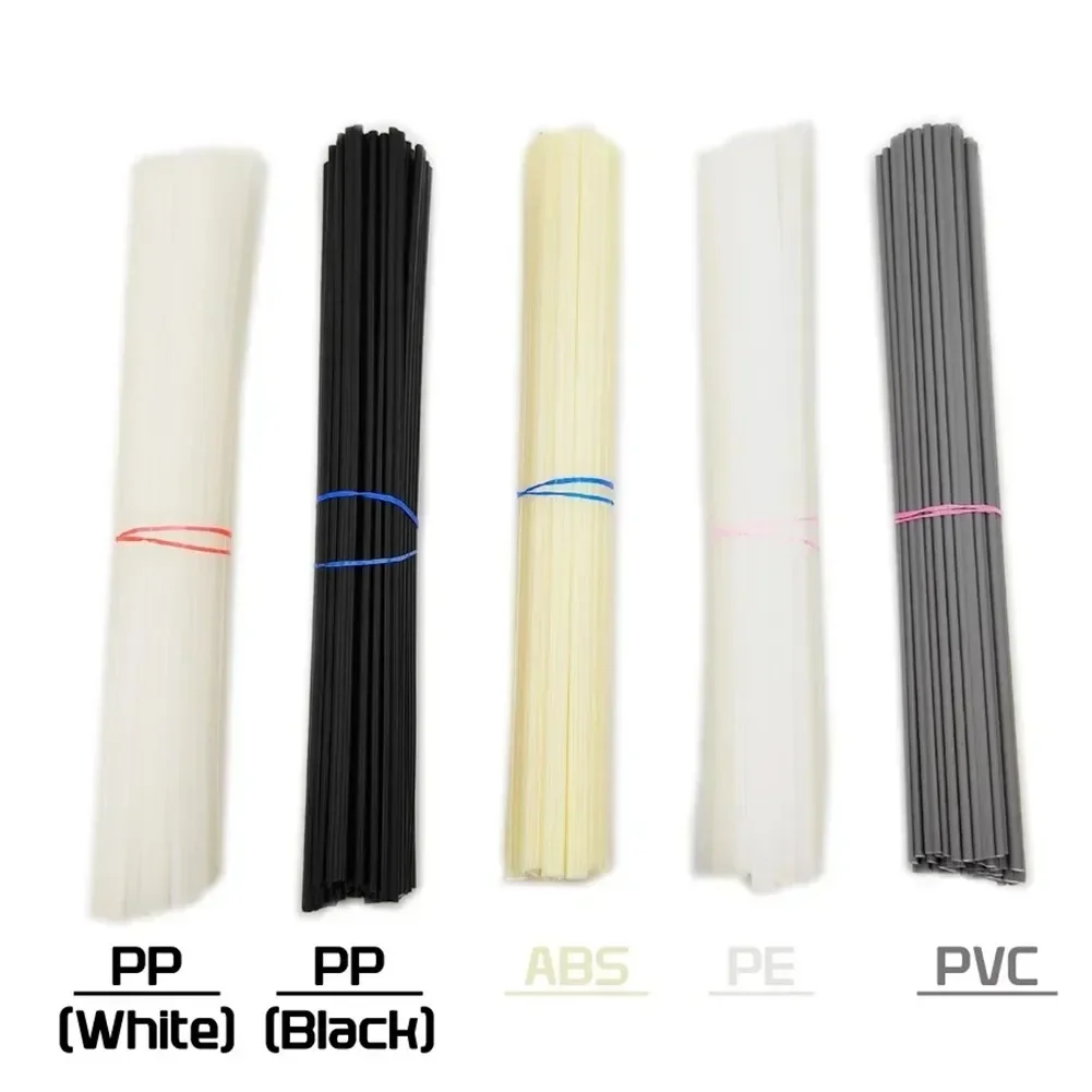 20PCS Bacchette per saldatura in plastica ABS/PP/PVC/PE Bacchette per saldatura 5x2mm per pistola per saldatore in plastica Paraurti Riparazione Forniture per saldatura