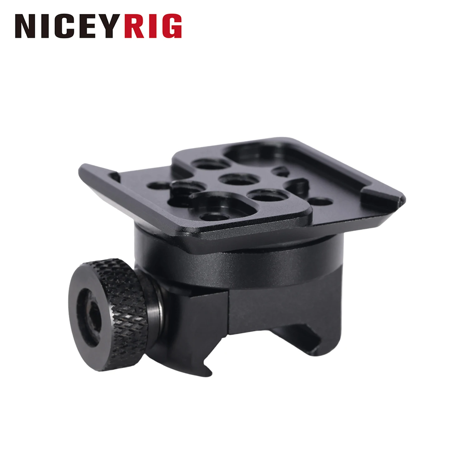 

Niceyrig Nato Rail Clamp to Arca - Swiss Dovetail Plate for Portrait Mounting