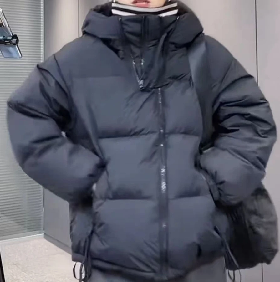 الشتاء الإناث حجم كبير معطف مبطّن بالقطن الرجعية المرأة فضفاضة الترفيه سترات أبلى السيدات الموضة