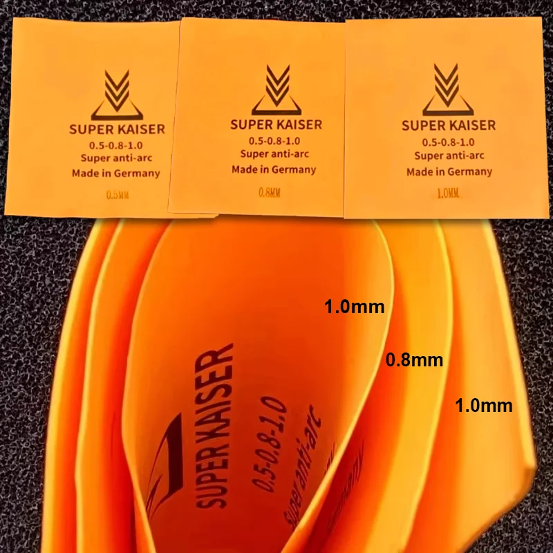 

SUPER CAISER 0.5mm/0.8m/1.0mm Table Tennis Sponge Super Anti-arc Single Sponge Anti-arc Line Ultra Thin Sponge Made in Germany