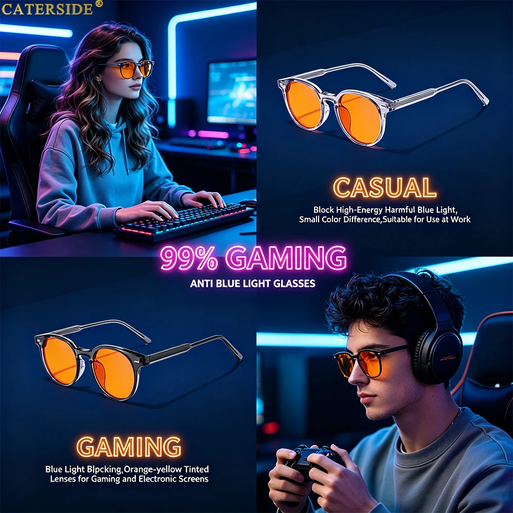 Okulary CATERSIDE Fashion dla – Anti Blue Light Film recenzja i cena