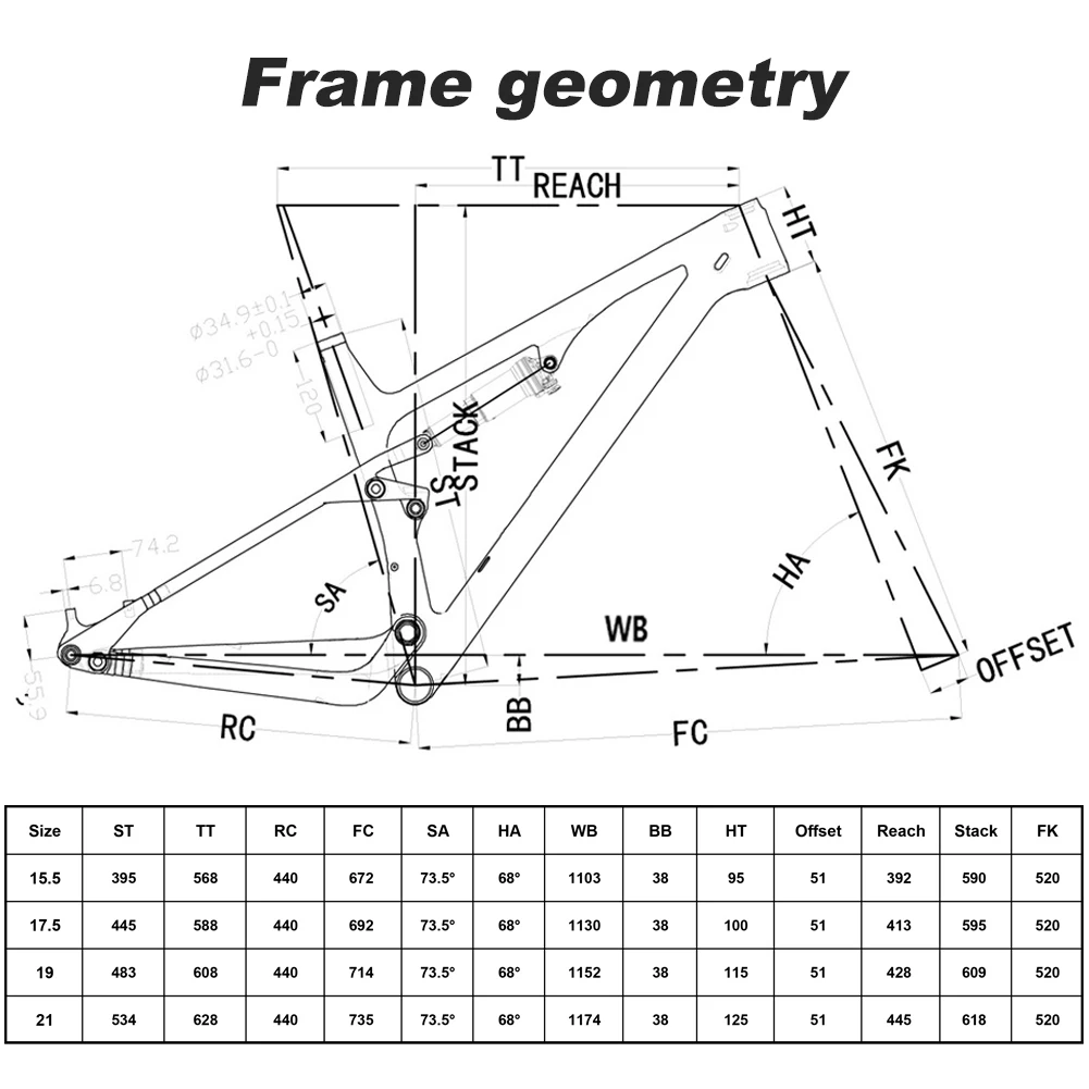 Spcycle 29er Full Suspension Carbon Mountain Bike Frame Travel 110mm 29 Boost Carbon MTB Frame BB92 15/17/19/21inch