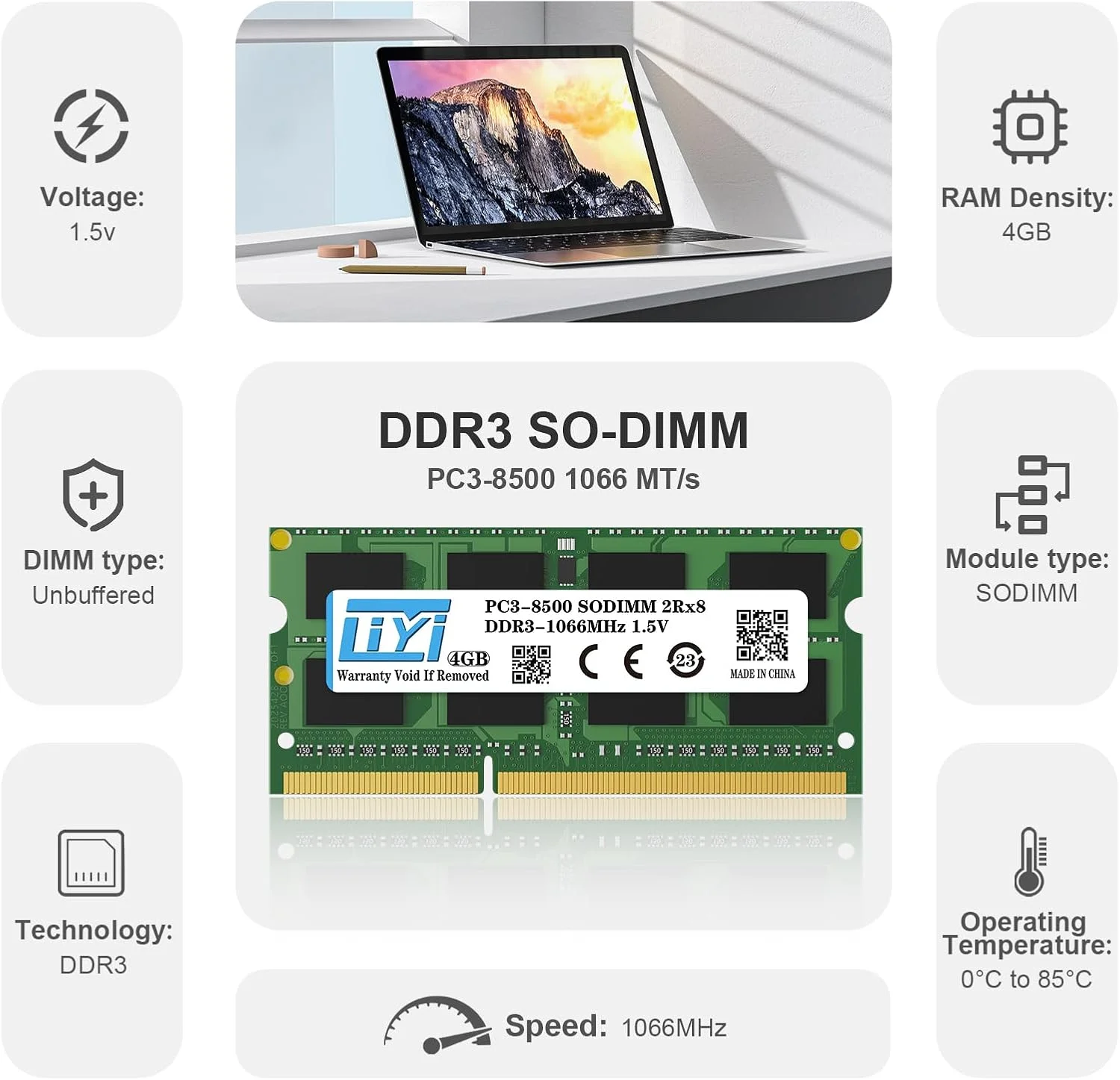 DDR3 Memoria Ram 4 GB 8 gb 1066 1333 1600 mhz Sodimm 1.5V PC3-8500 PC3-10600 PC3-12800 Notebook Laptop Memory ram ddr3 8 gb 1600
