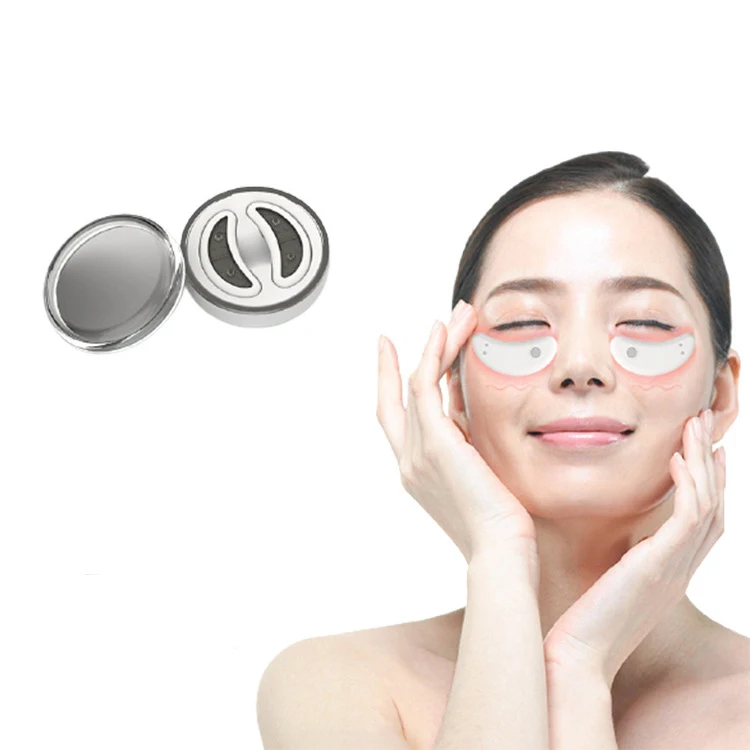 Mini Home Eye Beauty Device Hot Compress Removes Dark Circles Bag EMS Microcurrent Under Eye Massager