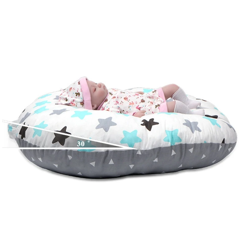 New Baby Bed Bassinet Nest Newborn Lounger Basket Portable Cot Crib Travel Cushion for Infants