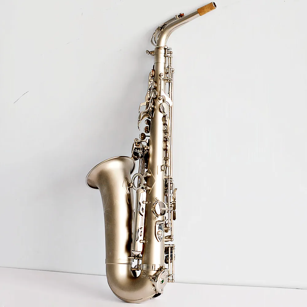 Nickel-Plated Eb Baritone Saxophone Processing