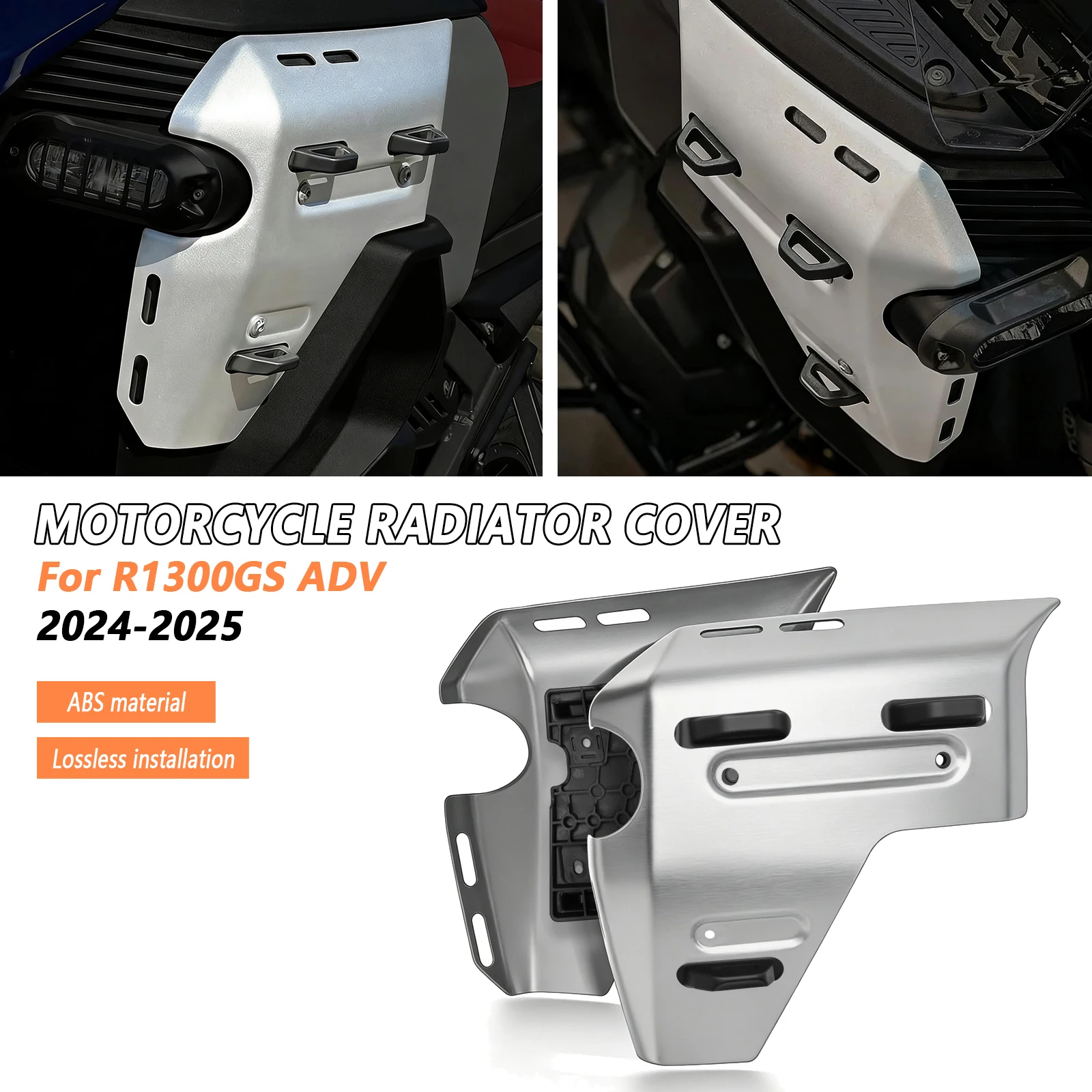 

New For BMW GS1300 R 1300 GS Adventure R1300GS ADV 2024 2025 Motorcycle Radiator Side Cover Panel Frame Guard Fairing Protector