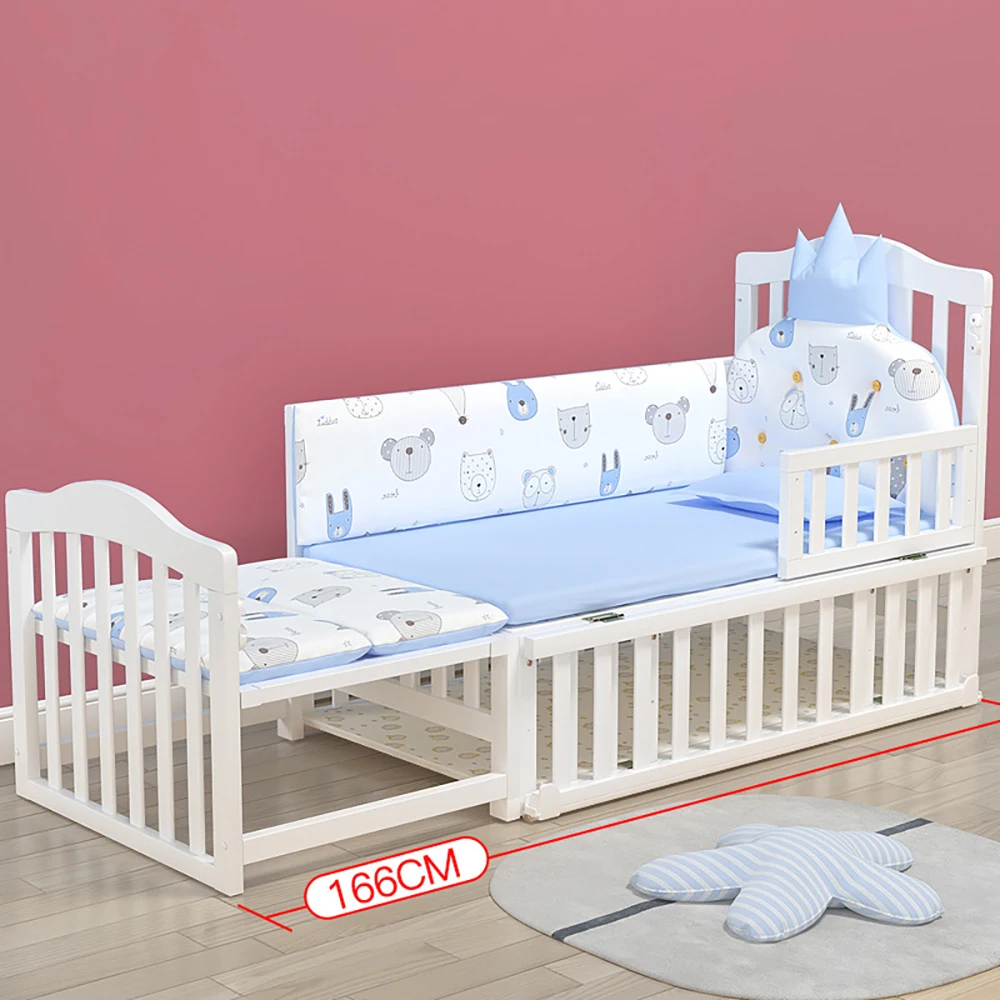 Multifunction Baby Wood Cot Crib for Sale Manufacturer