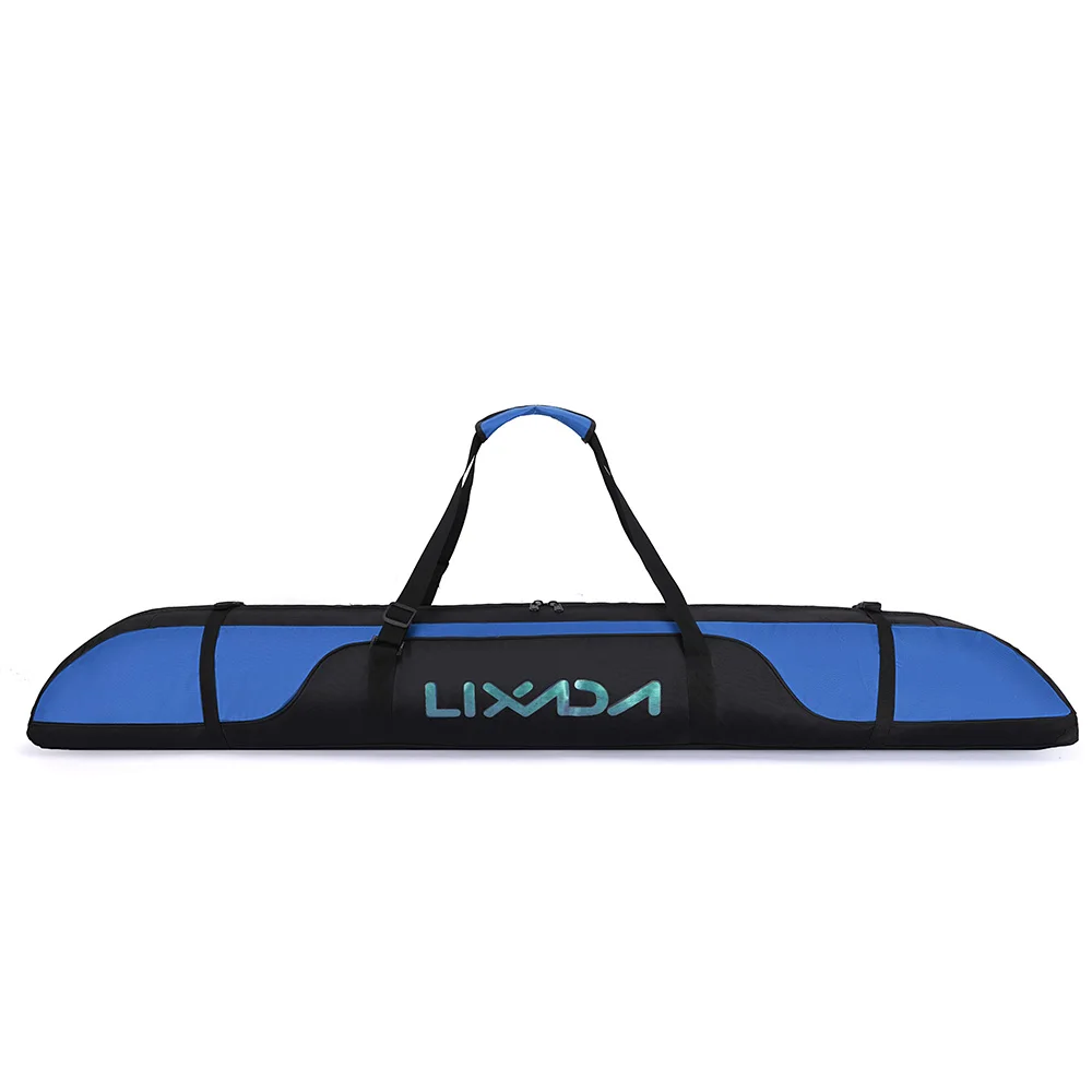 حقيبة لوح التزلج حقيبة تخزين معدات التزلج حقيبة سفر للتزلج حقيبة قماش أكسفورد على الجليد مع حزام كتف قابل للتعديل حقيبة سفر للتزلج