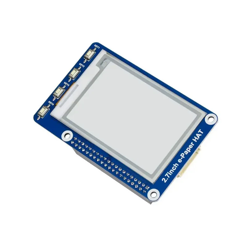 Eink E-Paper Display Screen, 6 000 Board, HAT Kit pour Ardu37RPI Raspberry Pi 0 ontari2 W WH 2 W 0W 3 Model B Plus 4 5, 2.7 pouces