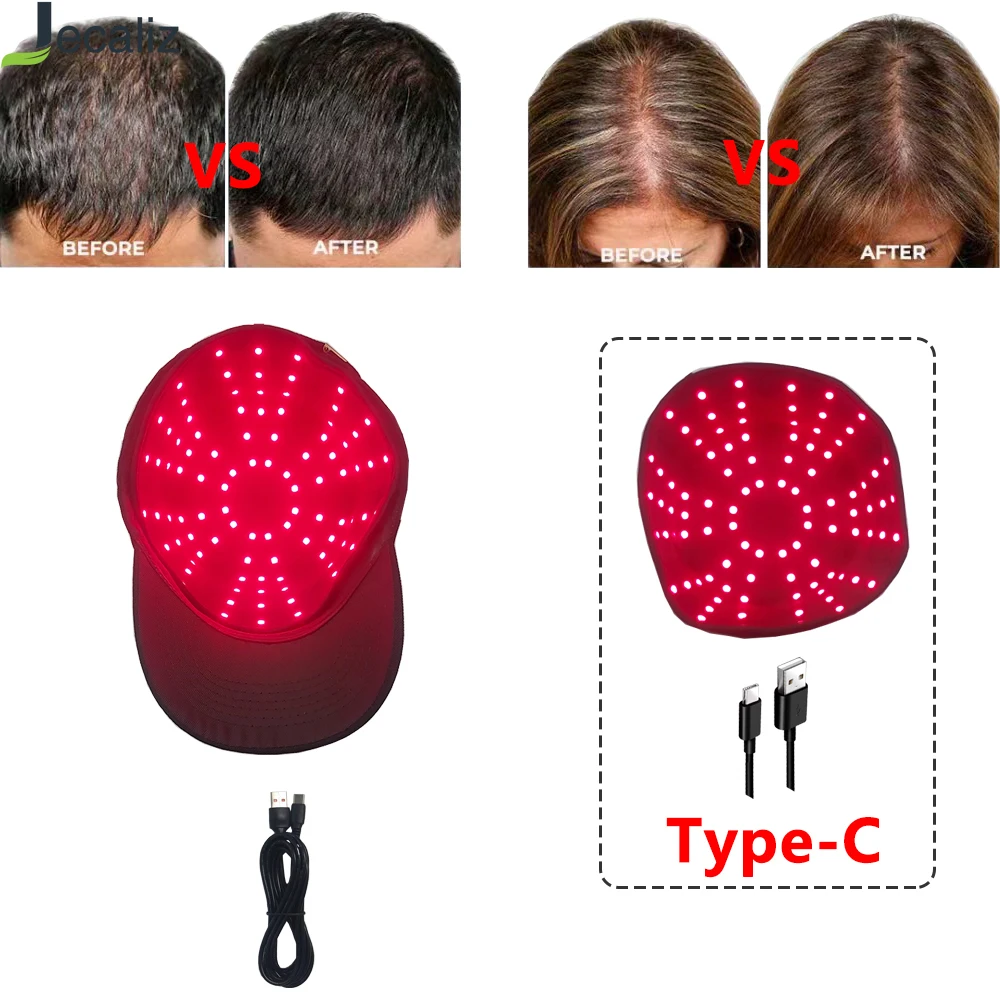 96pcs Red Light Therapy Cap Red Light Cap for Hair Fast GrowthInfrared 660nm 850nm Regrowth Anti Hair Loss Relax Scalp Care Hat