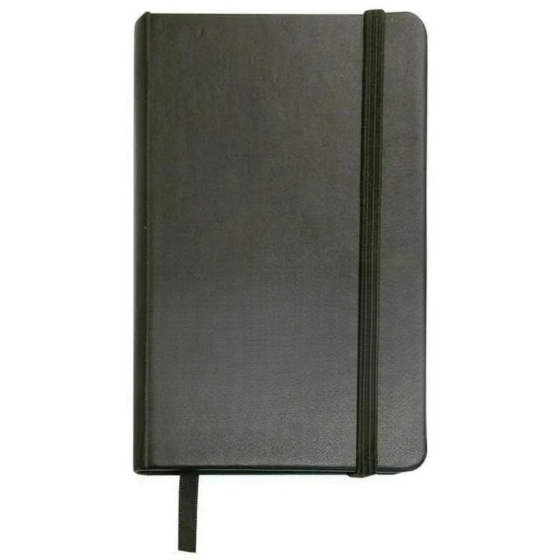 Sketchbook, Soft White Pages, (65lb/100g), Black Hardcover Binding, 144 Pages, 3.5