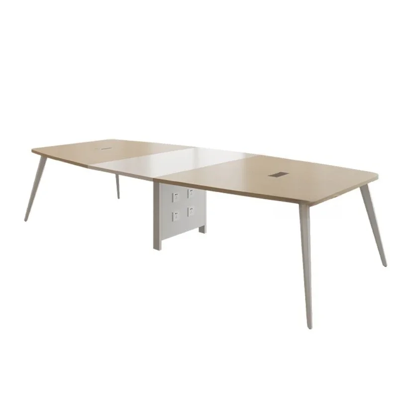 Medium and small conference table Long table Simple modern conference room Training Long table Large