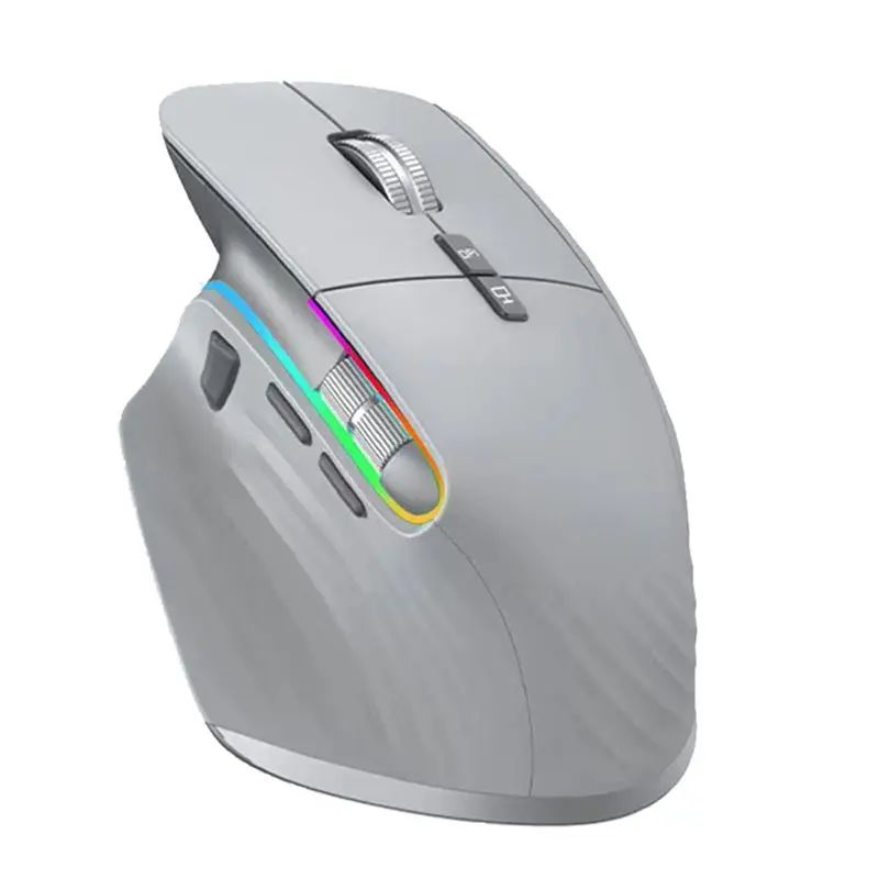 Exquisite-Wireless Mouse Bluetooth 5.0 Mouse 2.4G Wireless Portable Optical Mouse Ergonomic Right Hand Computer Mice