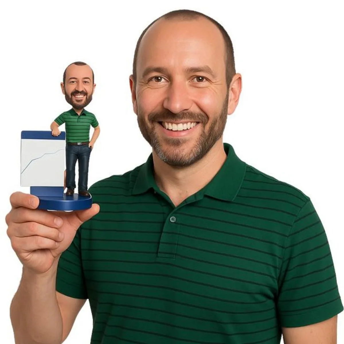 

Custom Bobblehead Personalized Handmade Clay Figurine Clay Doll Bobbleheads Figurines Sweet Keepsake Gift For Couples