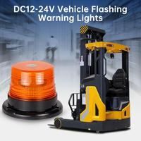 Car Strobe Light Emergency Rotating Traffice Indication Car Flash Beacon Light Orange Blue Red Flash Warning Lamp 12V 24V