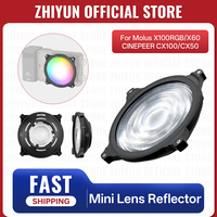 ZHIYUN Official Mini Lens Reflector ZY Mount Adjustable Light Modifier 5X Brightness Boost Suitable for X100RGB CX100 X60 CX50