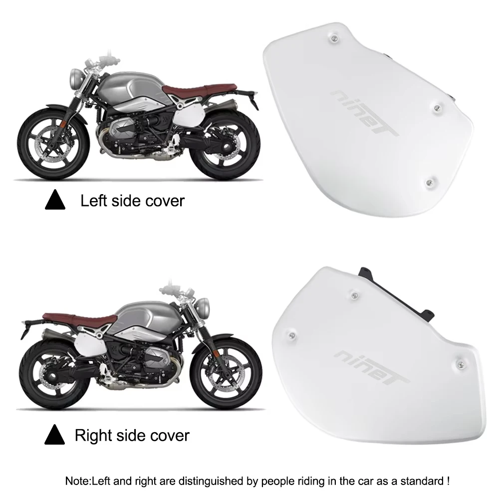 Motorcycle Retro Side Cover For BMW R nine T Scrambler  R9T Pure Urban G/S Racer 2014-2023 Side Panels Frame Fender Accessories