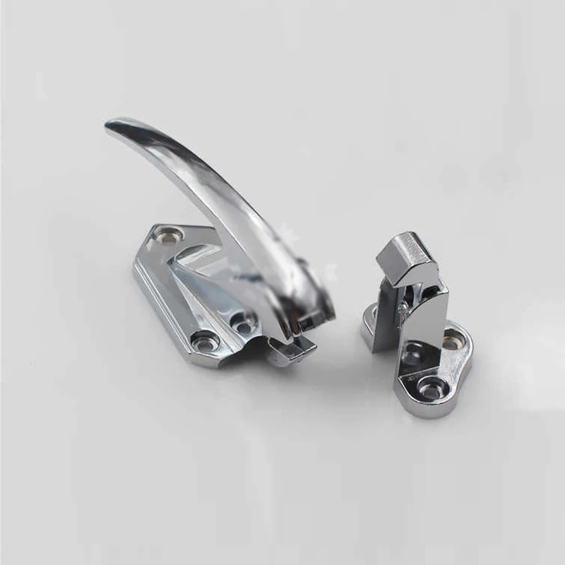 1PCS Oven Steam Cabinet Door Handle Cold Storage Freezer Flat Door Lock Buckle Electric Mechanical Equipment Hardware Accessorie