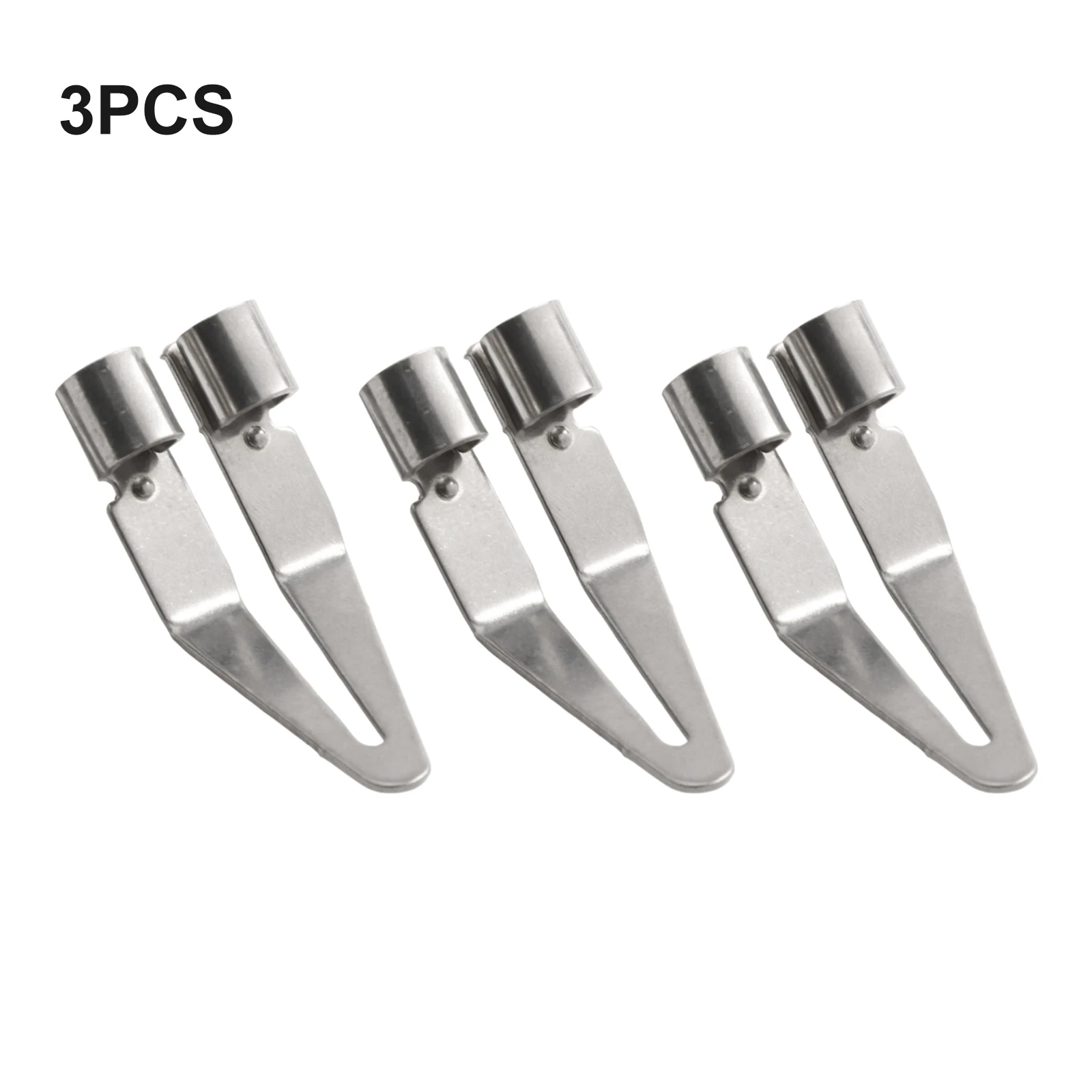 2pcs/5pcs Silver Smooth Head For Plastic Welding Tool Soldering Repair Iron Smooth Head With Open Buckle Interface Design