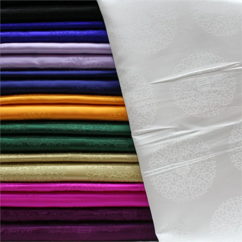 رداء على الطراز الصيني فساتين السينما والتلفزيون زينة طويلة أقمشة كروية من القطن والحرير والجاكار المزخرف #3