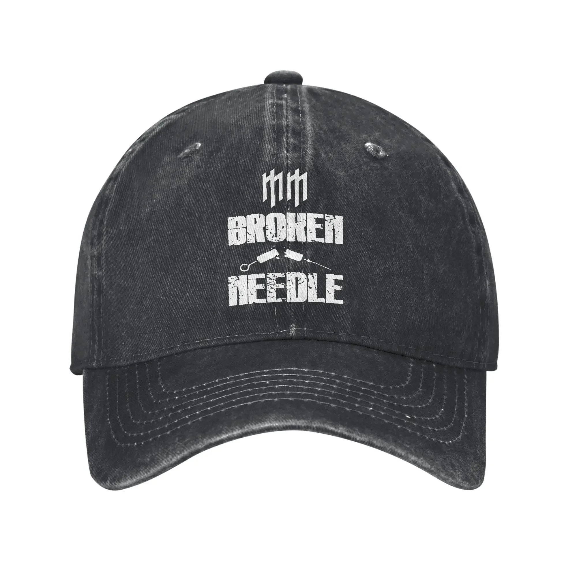 

Marilyn Manson Broken Needle Printed Caps for Men Women Cotton Trucker Hat Lerisure Wear Baseball Cap Adjustable