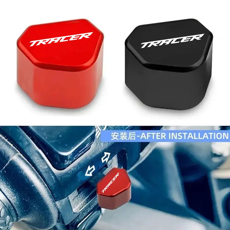 Botón de interruptor CNC para motocicleta, tapa de llave de interruptor de señal de giro para Yamaha TRACER 7 9 900 700 / GT MT07 MT09 2013-2022 2023 2024