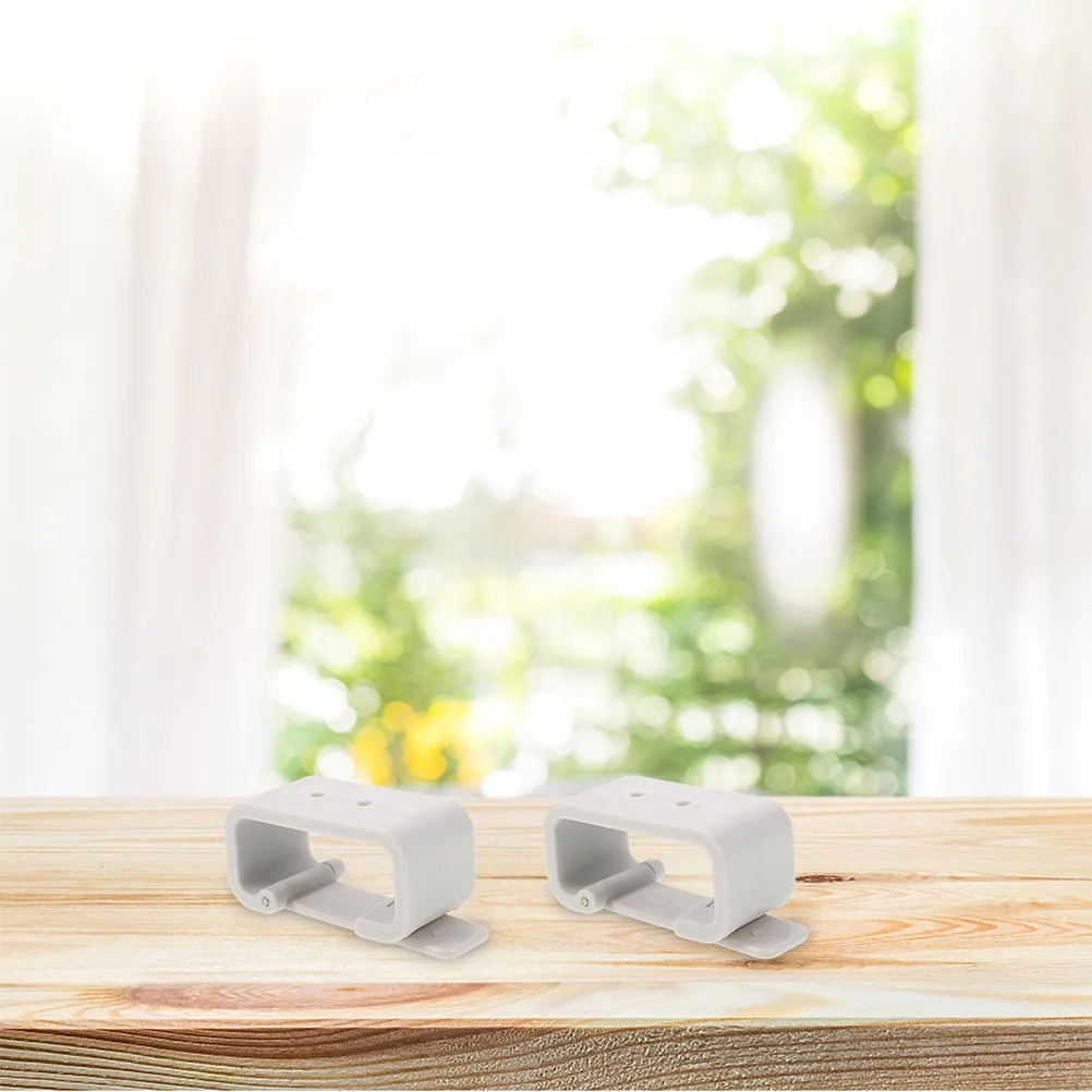 

2pcs Clips Camper Curtain Holders Rv Modification Accessories Sturdy Install Secure Tight Durable For Rv Interior