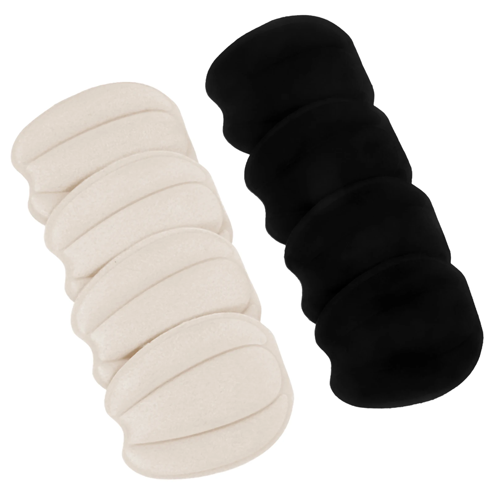 

4Pair Non Slip Shoe Tongue Pads Soft Adhesive Heel Cushion Inserts for Women Anti Skid Shoe Grip Heel Cushion Pads for Shoes