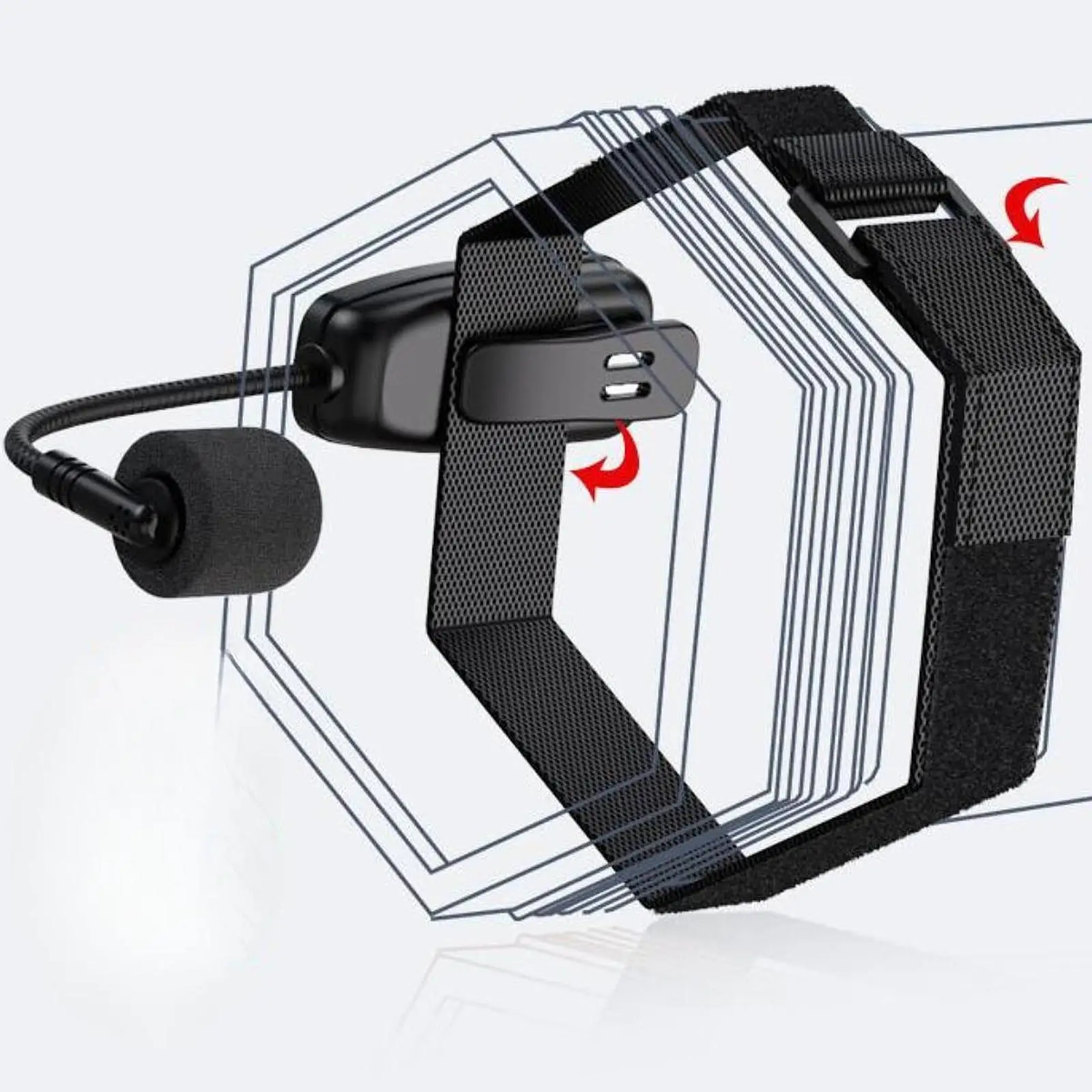 

Erhu Microphone Transmitter and Receiver Sturdy Adjustable Portable 2.4G for Stage Performance Professional Band Exercise