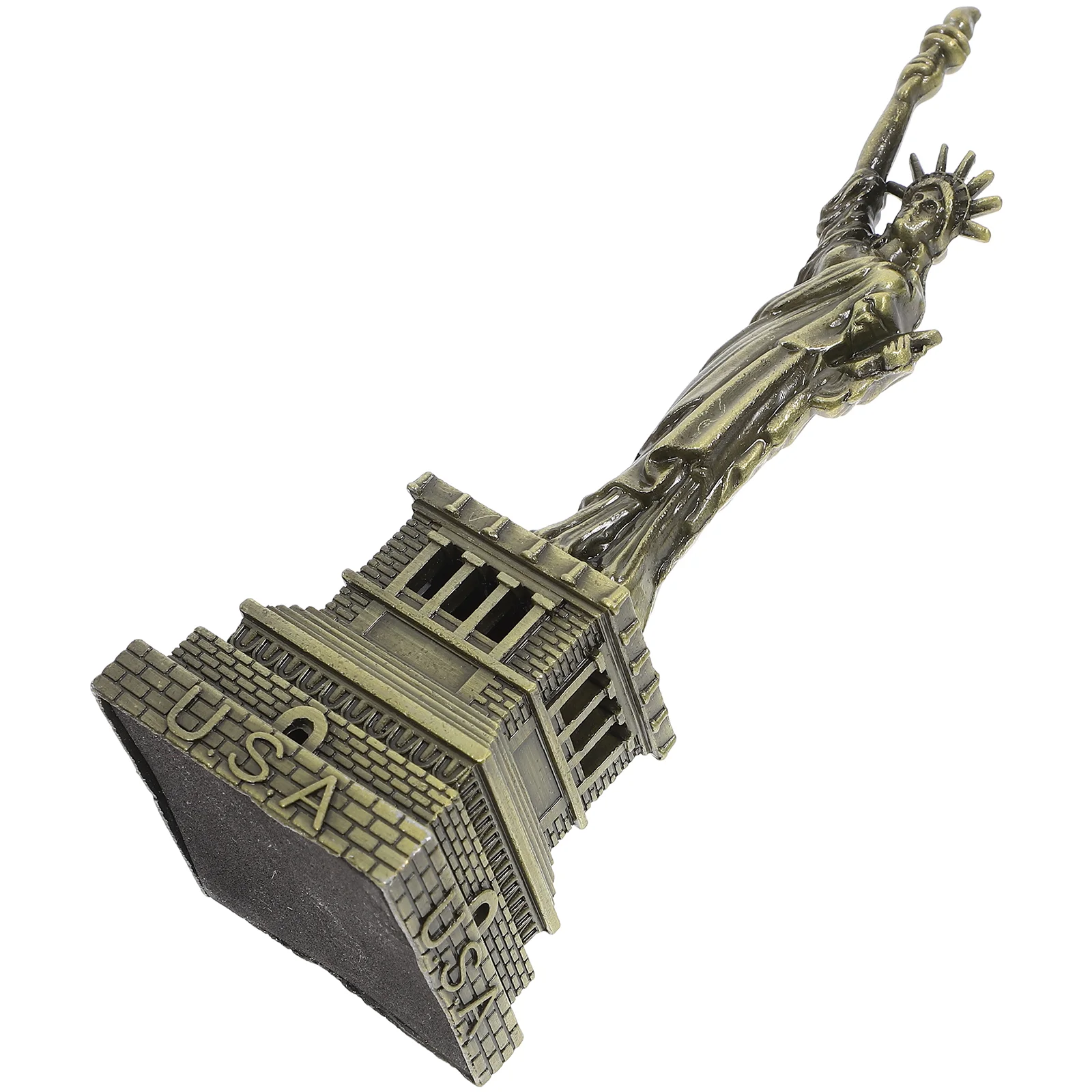 

American Statue of Liberty Decoration European Style Patriotic Sculpture Metal Ornament