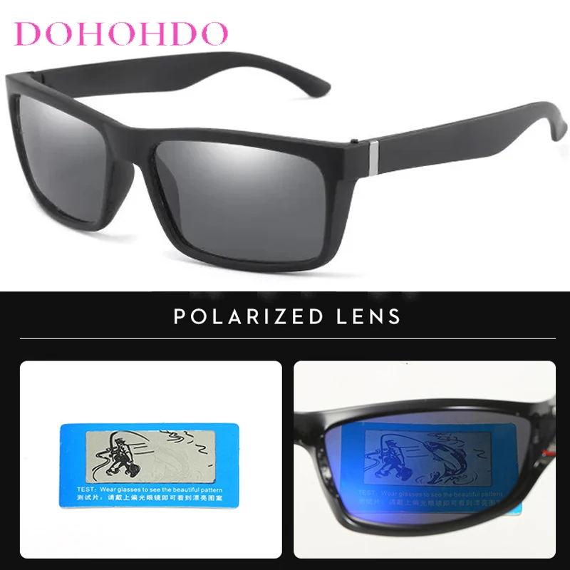 

Classic Square Night Vision Polarized Sunglasses Women UV400 2025 Brand Designer Outdoor Sports Driving Anti-Glare Men Goggles